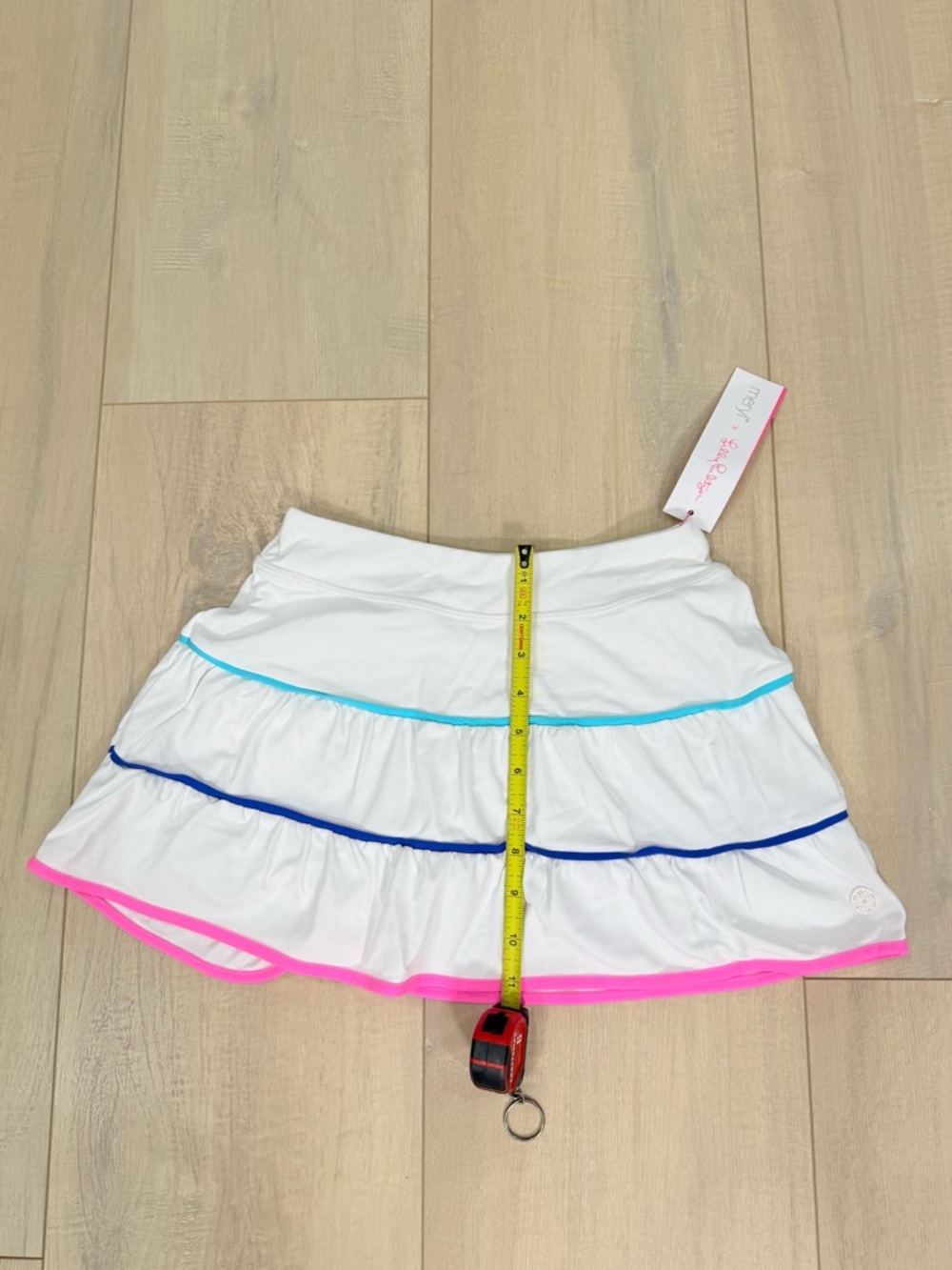 Lilly Pulitzer White Luxletic Athletic Skort - Picture 4 of 6